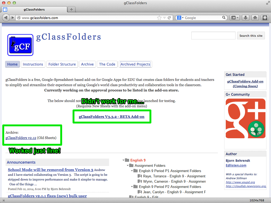 Ask a Tech-Savvy Teacher Redux: More on Student Dropboxes in Google ...