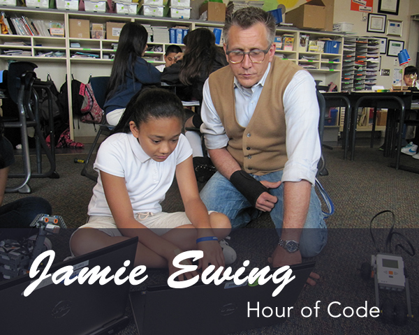 Washington’s Jamie Ewing Hour of Code