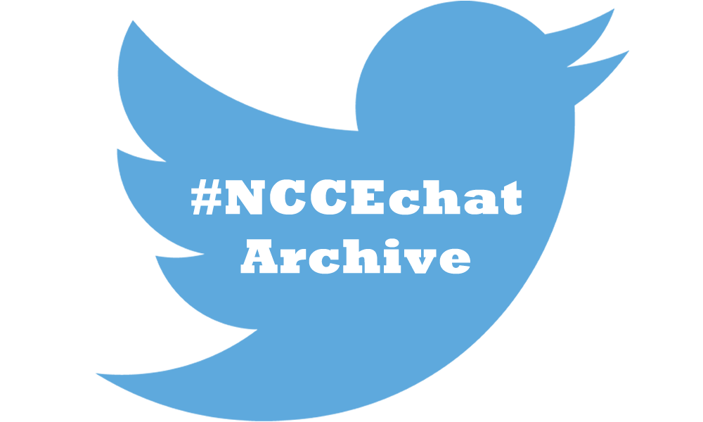 #NCCEchat Archive May 28, 2015