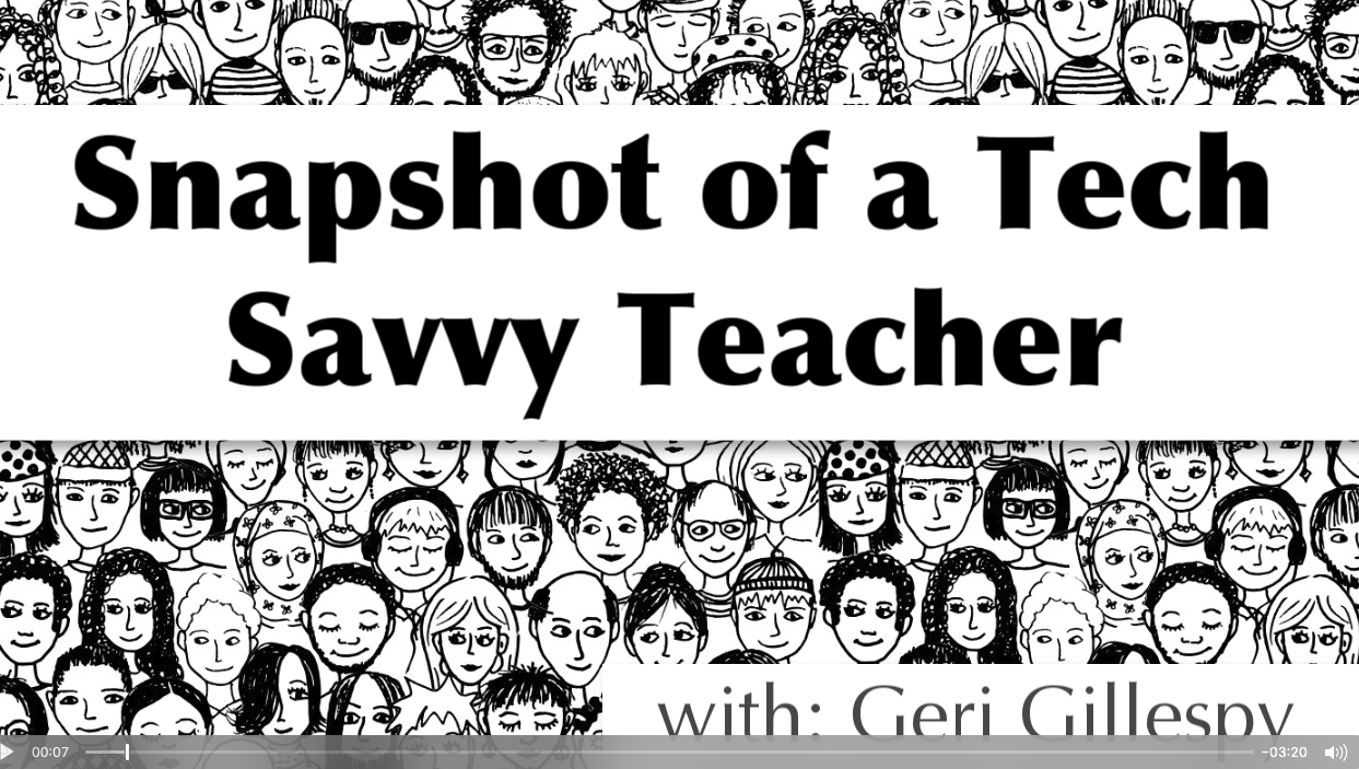 Snapshot of a Tech Savvy Teacher - NCCE