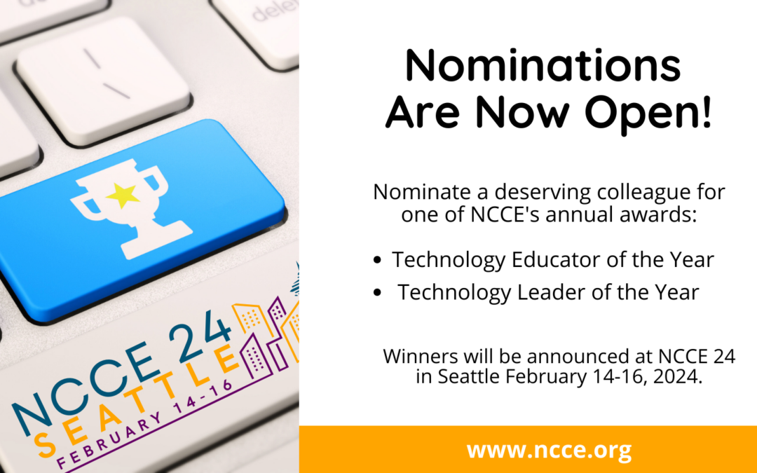 NOMINATE AN OUTSTANDING EDUCATOR and LEADER TODAY!!