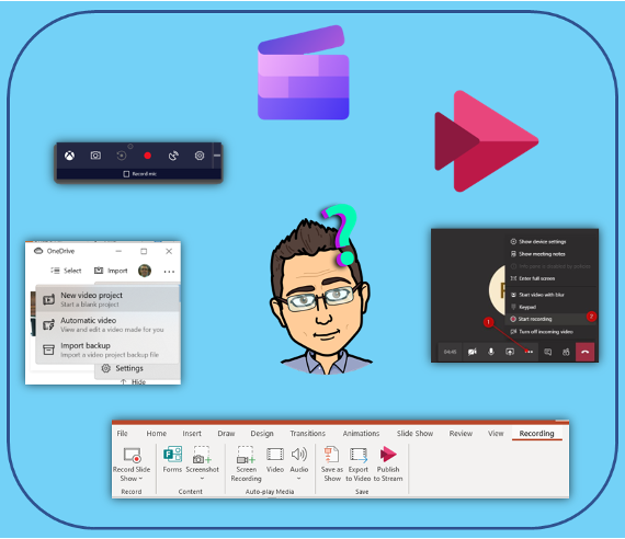 Capture Screencast Videos with Microsoft 365 (Win 11)