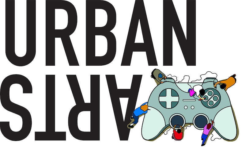 URBAN ARTS LOGO stacked controller URBAN ARTS LOGO stacked controller