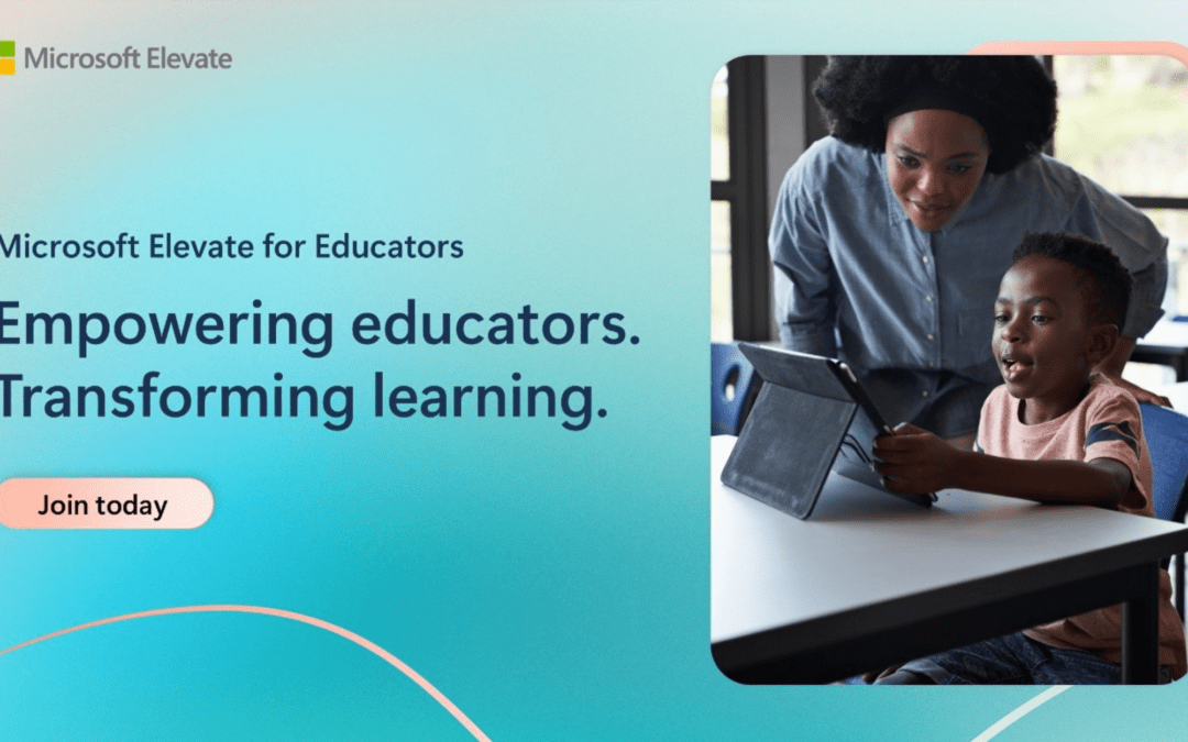 New Microsoft Elevate for Educators program